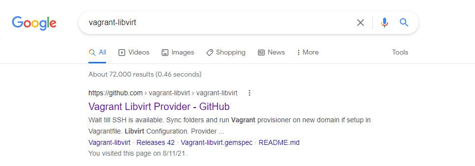 vagrant-libvirt-google
